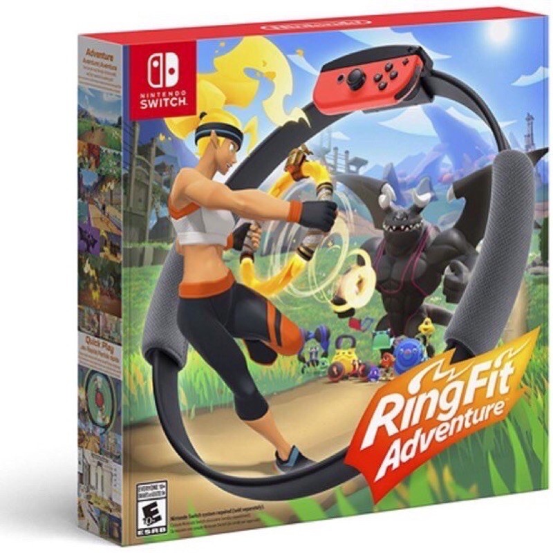 Ring Fit Adventure Nintendo switch แท้100% พร้อมแผ่นเกม มือสอง สภาพดี