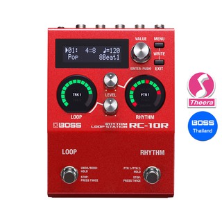 BOSS RC-10R RHYTHM LOOP STATION เอฟเฟ็กต์กีตาร์ BOSS รับประกันจากศูนย์ตัวแทนประเทศไทย