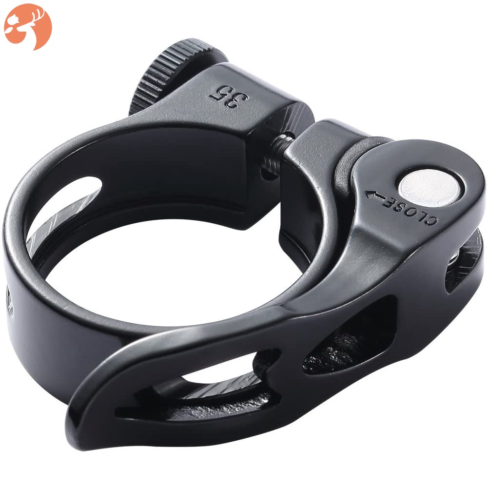 Bicycle Quick Release Seat Tube Clamp Mountain Bike 34.9mm Pole Clamp Cycling Accessories Practical Convenient Cycling J