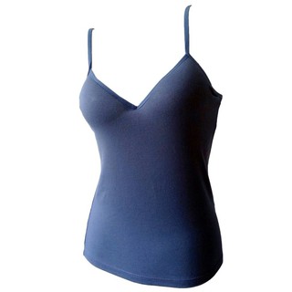 Anda Zcret Bra เสื้อชั้นในสายเดี่ยว บราในตัว Sexy Bra Top (สีกรมท่า)