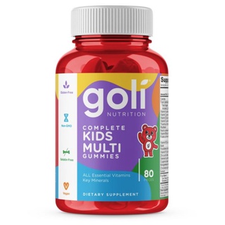 💫พร้อมส่ง💫 EXP 01/24 Goli Complete Kids Multi Gummies โกลิ วิตามินรวมสำหรับคนตัวเล็กแต่ทรงพลัง