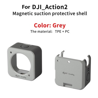 For DJI Action 2 Magnetic Action Camera Protective Case Anti-scratch Magnetic Shell Cover For DJI OSMO Action 2 Camera Accessory