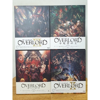 [Blu-ray ญี่ปุ่นแท้] Blu-ray Overlord ภาค 1 - 3 + Movie 2 ภาค (ครบเซ็ต)