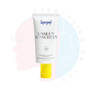 ลด 18% {โค้ด 8MZCRVW} [พร้อมส่ง] SUPERGOOP! Unseen Sunscreen Broad Spectrum SPF 40