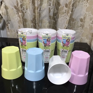 แก้วน้ำพลาสติก  สีพาสเทล PMP สะอาดปลอดภัย ผลิตในไทย**สินค้าพร้อมส่ง 2-4 วันได้รับของ