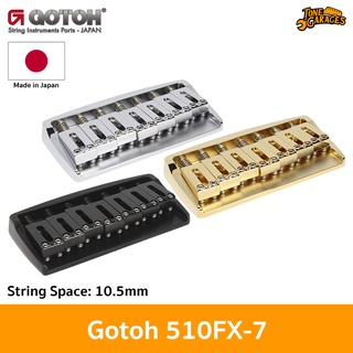 Gotoh 510FX-7 7 String Fixed Bridge บริดจ์ หย่อง กีต้าร์ไฟฟ้า 7 สาย Made in Japan