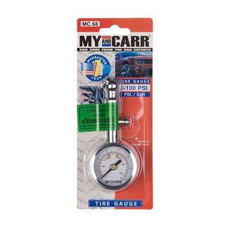 🔥แนะนำ!! MY AND CARR เกจ์วัดลมยาง รุ่น MC-68 สีสเตนเลส Emergency &amp; Lockout Tools