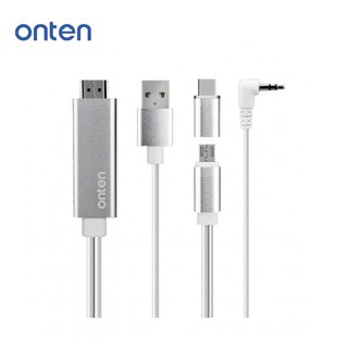 ONTEN OTN-7559S HDTV Cable - สายเชื่อมภาพมือถือขึ้น จอทีวี Micro Type-C