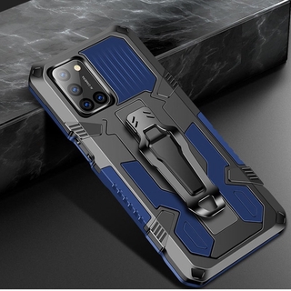 Oppo Realme C11 C12 C15 Reno 2F 2Z 4 A5 A9 2020 A5s A7 A12 A12e A3s F11 Pro Shockproof Armor Hybrid Belt Clip Phone Case