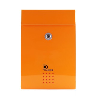 ตู้จดหมาย MB5005 สีส้ม/เบจ D-BOX MB5005 OR-BE S MAIL BOX