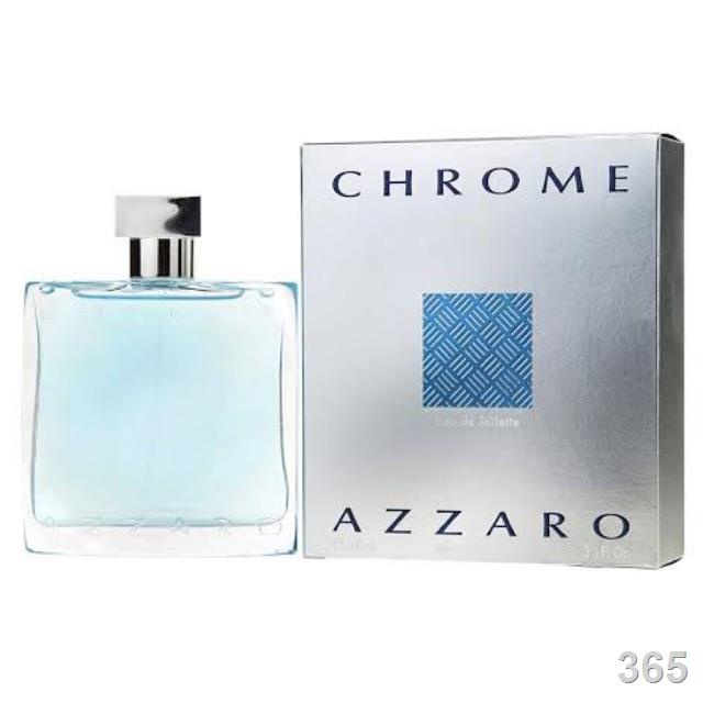 Azzaro chrome edt 100ml กล่องซีล