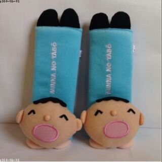 อุปกรณ์ แต่งรถ คาดซีทเบลท์ (SeatBelt) Tabo ทาโบะ ในรถ 1 setมี 2 อัน (ไว้หุ้มสายกระเป๋าเป้เด็ก ก็ได้ค่ะ)