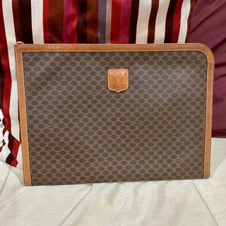 Celine clutch bag a4 size vintage