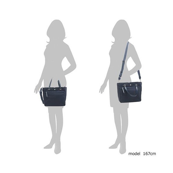 กระเป๋า Kate Spade ของแท้ ของใหม่ รุ่น Jae Medium Satchel Bag in Nightcap  สีน้ำเงินเข้ม ไนล่อน น้ำหนักเบา | Shopee Thailand