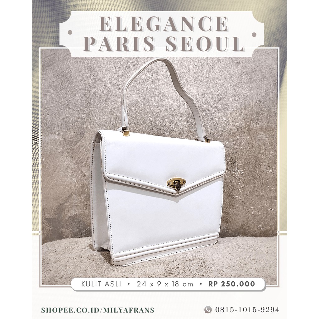 Elegance PARIS SEOUL Top Handle Bag |