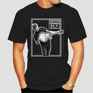 T-shirt  เสื้อยืด พิมพ์ลาย George Ezra Guitar สําหรับผู้ชายS-5XL