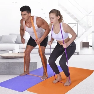 ทักแชทลด15%! ยางยืดออกกำลังกาย resistance band ยางยืด มี 5 ระดับแรงต้าน ออกกำลังกายได้ทุกส่วน