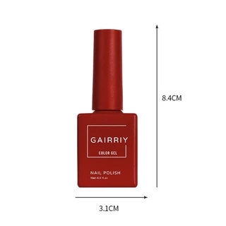 สีแกร์รี่ GAIRRIY สีเบอร์ 001-030 สีทาเล็บ สีทาเล็บเจล 15ML Gairriy สีทาเล็บเจล (สีเจล UV/LED ชนิดต้องอบ)