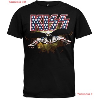 เสื้อยืดผ้าฝ้ายพิมพ์ลายขายดีKISS - Wild Prey T-Shirt - Medium Black คิส วงร็อค เสื้อพิมพ์ลาย เสื้อยืดแนวสตรีท เสื้อยืดผู