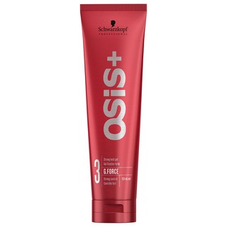 Schwarzkopf Osis+ 🐞G.Force Strong Hold Gel 150ml. เจลแต่งผม ผมอยู่ทรงระดับ 3 เซ็ททรงผมอยู่ทรงดั่งใจ ให้ความเงางาม