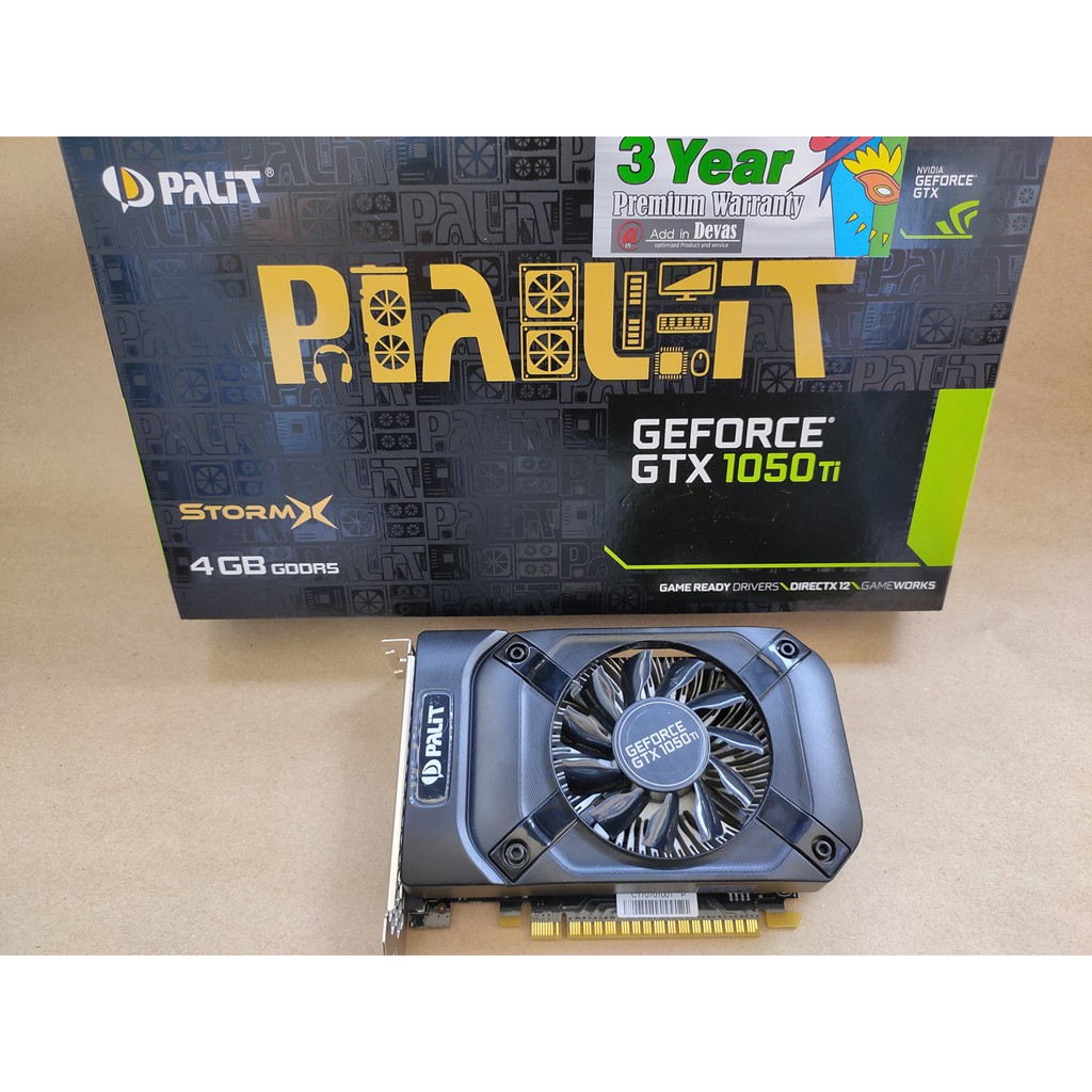 Palit GeForce GTX 1050 Ti StormX 4GB (สินค้ามือสอง) - shop_itx - ThaiPick