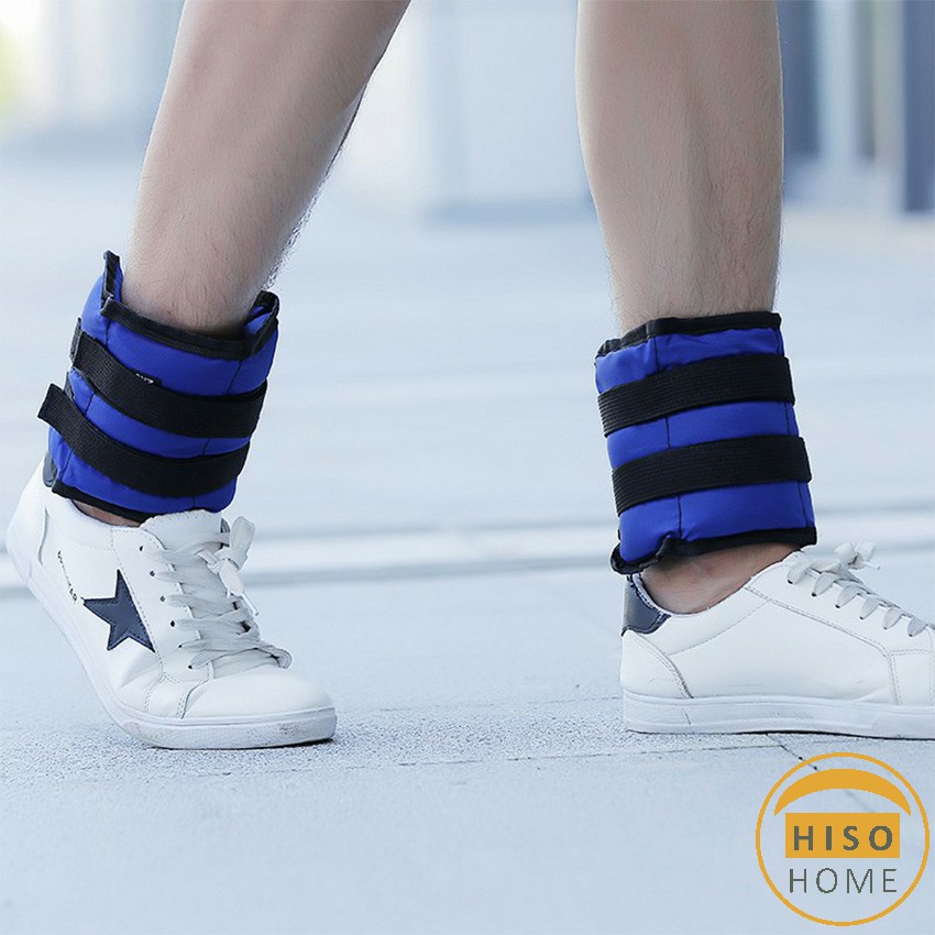 1kg & 2kg สำหรับข้อมือ ถุงทรายถ่วงน้ำหนัก ข้อเท้า 1 คู่ ถุงทรายถ่วงขา Ankle Weight Sandbag ราคา ถูกที่สุด ดีลบีเคเค แกลเลอรีภาพที่ 4