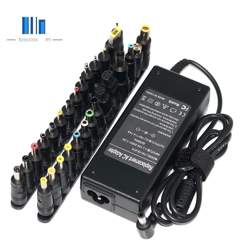 19V 4.74A 90W Universal Power Adapter Charger เหมาะสําหรับ Acer Asus Dell Lenovo Samsung Toshiba แล็ปท็อป 18.5V 19.5V 20V