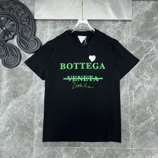 [S-5XL]เสื้อยืดแขนสั้น คอกลม ผ้าฝ้าย พิมพ์ลาย Bot ega Vene ta Tag