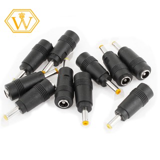 ☀In Stock☀2.1 x 5.5mm Female to 4 x 1.7mm Male AC DC Power Connector Adapter Laptop 10pcs