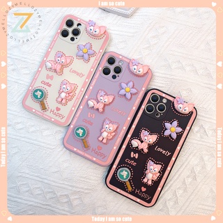 Zymello เคส OPPO Realme C3 C2 C12 C15 C25 C25S C17 C11 C21 C31 C21Y C25Y 8i 7i 9i 5 5s 5i 6i Narzo 50i การ์ตูนน่ารักเบลล์แฟชั่นเคสโทรศัพท์ซิลิโคน
