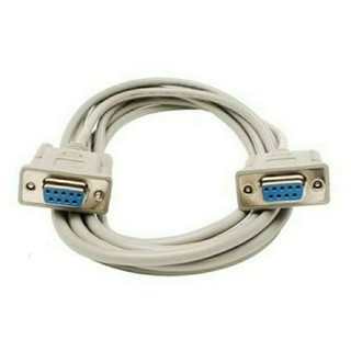 สาย Serial RS232 Cable 9-Pin DB9 เมีย-เมีย 1.5m 3m 5m