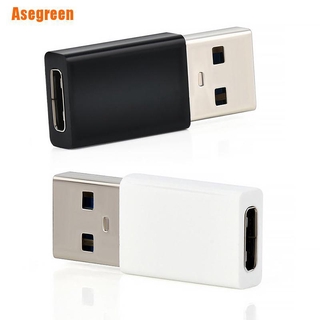 (Asegreen) Usb-c Usb 3. 1 Type C ตัวเมีย เป็น Usb 3 0 พอร์ตตัวผู้ Type-C - A สีดํา