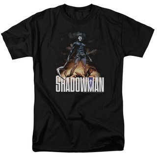 [S-5XL] เสื้อยืด พิมพ์ลายการ์ตูน Shadow Victory สีดํา สําหรับผู้ชาย 725712