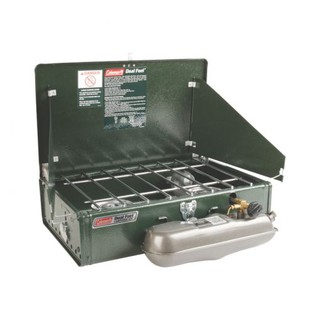 เตาน้ำมัน 2 หัว coleman us 2 burner dual fuel compact stove 424