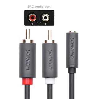 Ugreen อะแดปเตอร์แจ็คเสียง AUX Cable (3.5 มม. x 20 ซม.)