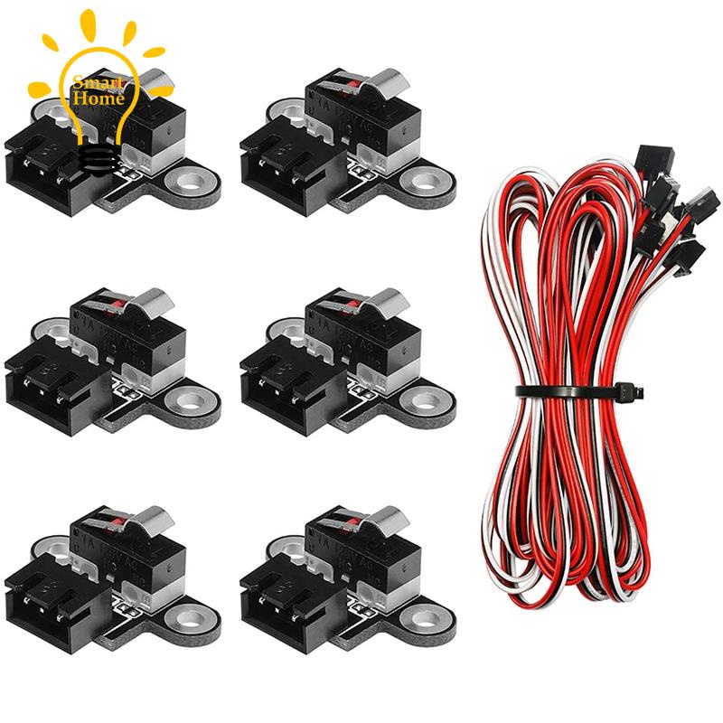 6PCS Mini Limit Switches with 1M 3 Pin Cable for 3018-PROVer/3018-MX3/3018-PROVer Mach3 #7