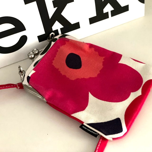 Marimekko roosa bag red