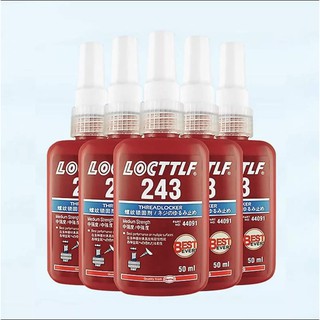 (มีสินค้าพร้อมส่ง) LOCTTLF น้ำยาล็อคเกลียว กันน็อตคลายตัว 242, 243 และ  262 ขนาด 50ml