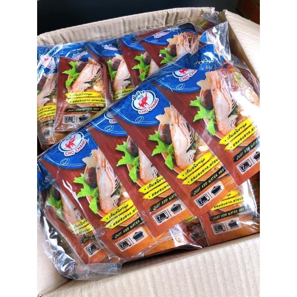⭐️สินค้าขายดี  วุ้นเส้นเหนียวนุ่ม รสชาติเข็มข้น1 แพ็คมี 5ห่อ ❌หมดอายุ 5/69 ❌