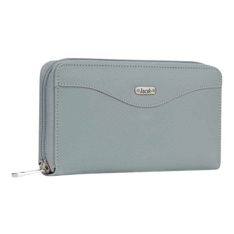 Jacob International กระเป๋าสตางค์ผู้หญิง V32149 (ชมพู,น้ำตาล,แดง,เขียว,เทา) - รูปที่ 4