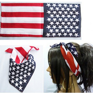 USA Flag Bandana ที่คาดผม