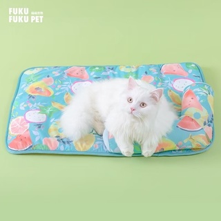 FUKU COOL SOFA  - ฟุกุคูลเบด แผ่นรองนอนเย็น พร้อมหมอนแบบโซฟา สำหรับสัตว์เลี้ยง