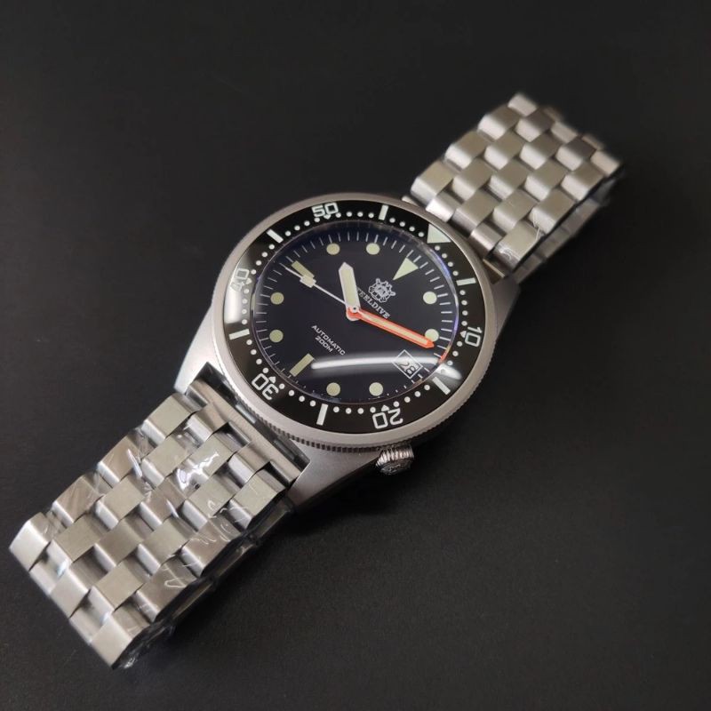 🇹🇭มสต็อกในประเทศไทย🇹🇭 STEELDIVE 1979 diver 200m automatic watch Seiko NH35 super luminous (รับประกันของแท้)