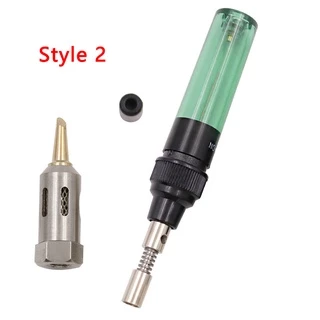 หัวแร้งเชื่อมบัดกรีแก๊สบิวเทน 1300 C แบบไร้สาย DIY