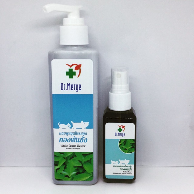 Dr.Merge โทนเนอร์ทองพันชั่ง 65 มล.+แชมพูทองพันชั่ง 250 มล.