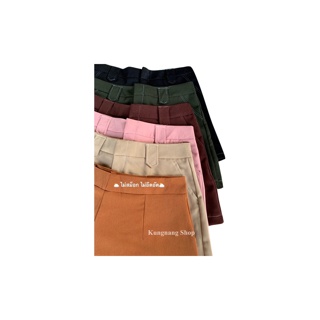 โปรโมชั่น : พร้อมส่ง❤️ กางเกงสาวอวบเอวสูงมีถึงเอว40❗️ไม่สม็อกหลัง❤️