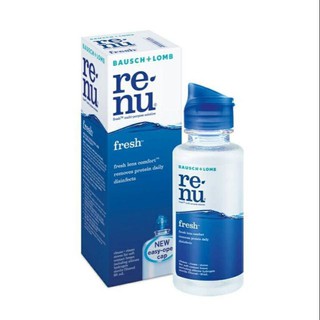 Renu fresh รีนิว เฟรช น้ำยาล้างคอนแทคเลนส์ ขนาด 60 / 120 / 355 ml #ถูกสุด #คุ้มสุด #สินค้าใหม่ทุกล็อต