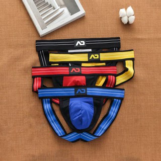 🎉พร้อมส่ง🎉กางเกงในชายSexy ADDICTED รุ่นJockstrap ผ้าซีทรู