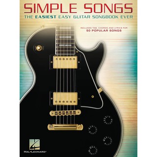 SIMPLE SONGS The Easiest Easy Guitar Songbook Ever #HL 00141256