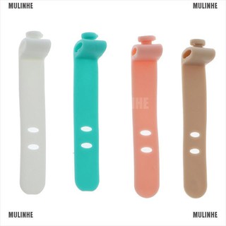 【MULINHE】ที่ม้วนเก็บสายเคเบิล หูฟัง 4 ชิ้น